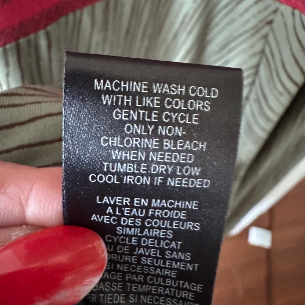 BCBG S Drop Waist Spaghetti Straps, Draped Front and Back making it V Neck NWOT - Picture 14 of 16